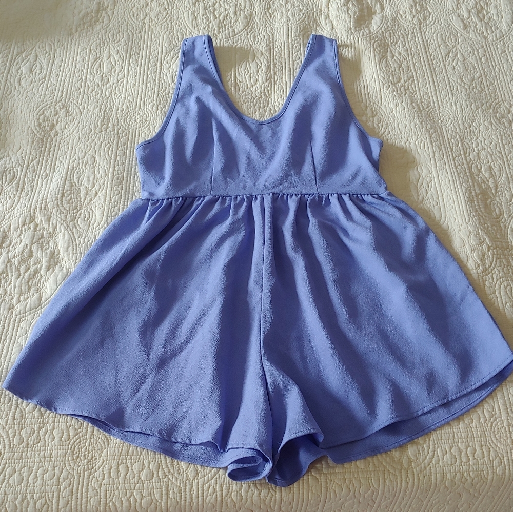 Periwinkle Romper